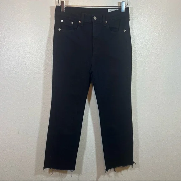 RAG & BONE Nina High-Rise Stove Pipe - Byan black - Picture 3 of 8